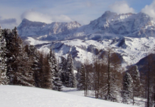 Sciare sulle Dolomiti