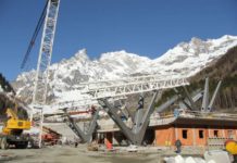 Monte Bianco, webcam per vedere i lavori della funivia “spaziale”