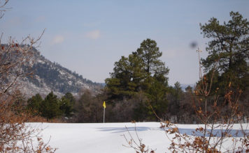 Sulle Alpi il Green diventa White per il Golfista Incallito