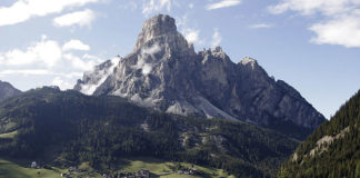 Sciare a Corvara in Alta Val Badia