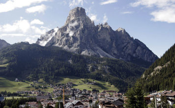 Sciare a Corvara in Alta Val Badia