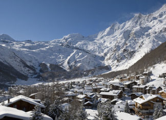 Sciare a Saas Fee