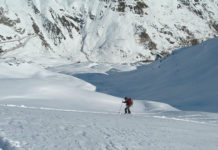 Sciare al Gran San Bernardo