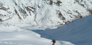 Sciare al Gran San Bernardo