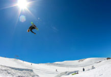 Campo estivo di snowboard