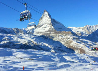 Sciare d’estate a Zermatt